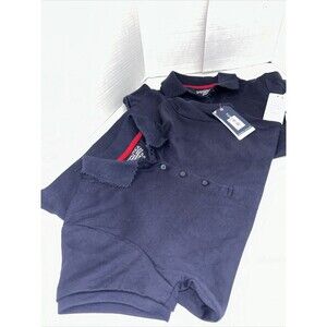 Lot of 2 Girls Uniform Short Sleeve Polo Shirt Size XL 16 regular